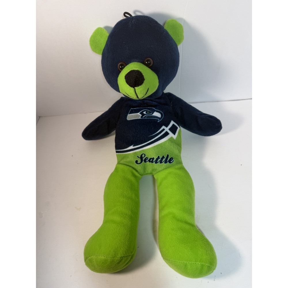 NOT FOR SALE Seattle Seahawks NFL Teddy Bear Good Stuff 15" Plush Toy Stufie